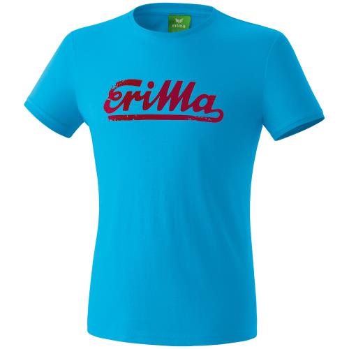 Erima Retro Basic Curacao/Ruby 10 ans T-shirt Enfant Mixte