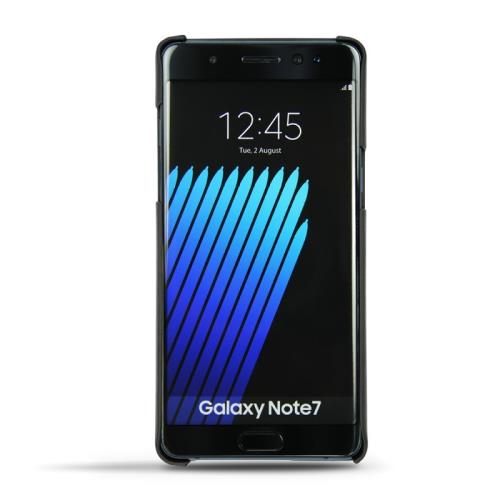 Noreve - Coque cuir Samsung Galaxy Note 7 - Perpétuelle - Noir ( Nappa - Black )