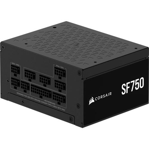 Alimentation modulaire SFX CORSAIR SF Series SF750 80 PLUS Platinum - vue 6
