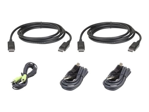 ATEN 2L-7D03UDPX5 - Kit de câbles clavier / vidéo / souris (KVM) - Conformité TAA