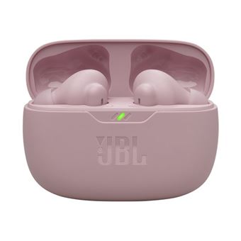 JBL Wave Beam 2 - Écouteurs sans fil avec micro - intra-auriculaire - Bluetooth - Suppresseur de bruit actif - rose