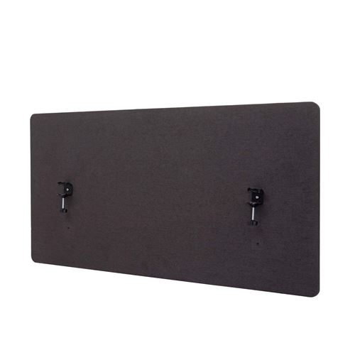 Paroi de séparation acoustique MENDLER HWC-G75 tissu 120x60cm marron gris