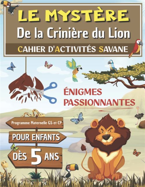 Cahier D’Activités Savane - En Couleurs