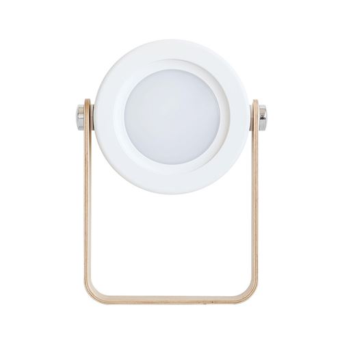 Lampes de Chevet Frohud Lampe de Table Sans Fil,Multifonctionnel-Blanche
