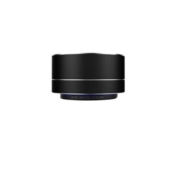 Enceinte metal bluetooth pour sony xperia 1 ii smartphone port usb carte tf auxiliaire haut-parleur micro mini (noir) - 1
