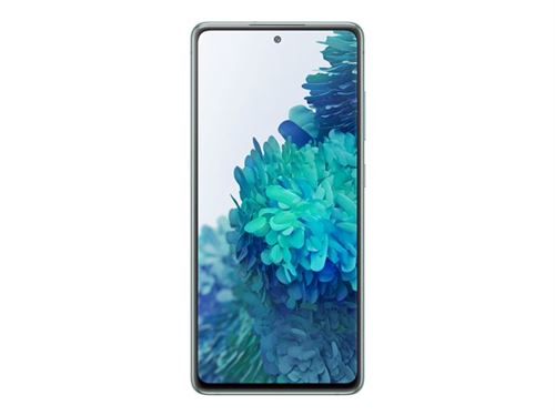Samsung Galaxy S20 FE - 4G smartphone - double SIM - RAM 6 Go / Mémoire interne 128 Go - microSD slot - écran OEL - 6.5 - 2400 x 1080 pixels (120 Hz) - 3 x caméras arrière 12 MP, 12 MP, 8 MP - front camera 32 MP - nuage menthe