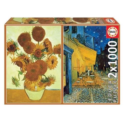 Generique Van Gogh - 2 Puzzles De 1000 Pièces - Image 4