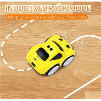 Voiture Telecommandé Intelligente 5 Modes RC Mini Jouet Cartoon Voiture  Radiocommandee avec Musique Batterie Rechargeable Cadeau pour Bébé Enfant  Garçon Fille