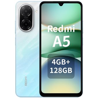 Xiaomi Redmi A5 - 4G smartphone - dual-SIM - RAM 4 GB / intern geheugen 128 GB - microSD slot - 6.88" - 1640 x 720 pixels (120 Hz) - 2x achtercamera's 32 MP - front camera 8 MP - Oceaanblauw - 1