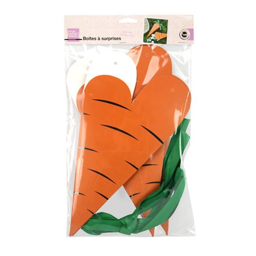 4 sachets surprise carotte - 30cm