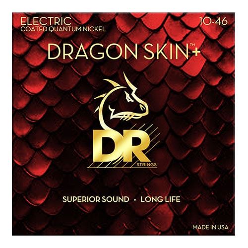 Non Communiqué Dr Strings 10-46 Dragon Skin+ Coated Medium Jeux De Cordes Électriques 010