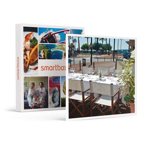 SMARTBOX - Coffret Cadeau Déjeuner gastronomique 5 plats avec champagne à Antibes-Gastronomie