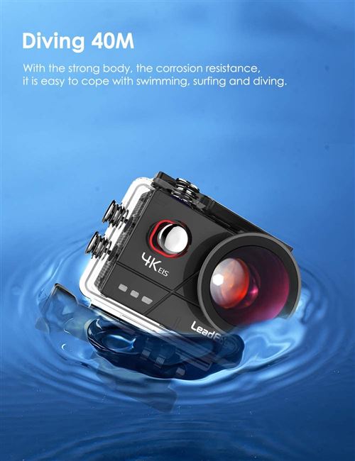 Caméra Sport A20 LeadEdge 4K/30FPS 170° grand angle étanche - Caméra sport  - Achat & prix
