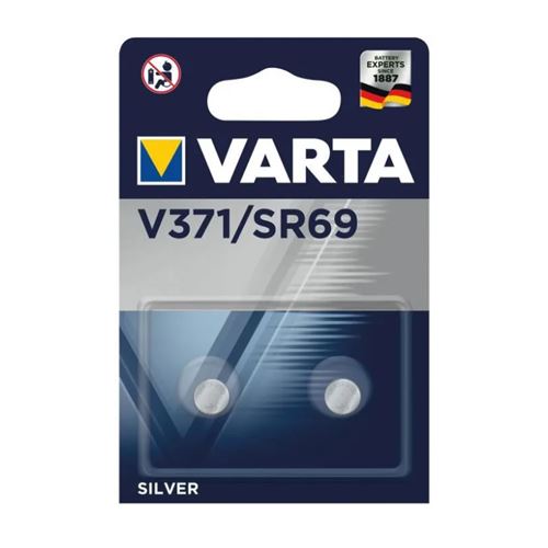 Pile bouton VARTA 371101402