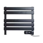 Sèche-serviettes électrique compact noir 100W PURLINE NTW-08 Noir