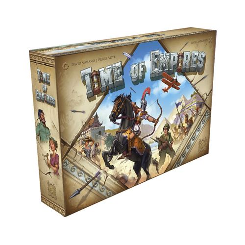Jeu De Société Time Of Empires - Pearl Games - Version Francaise