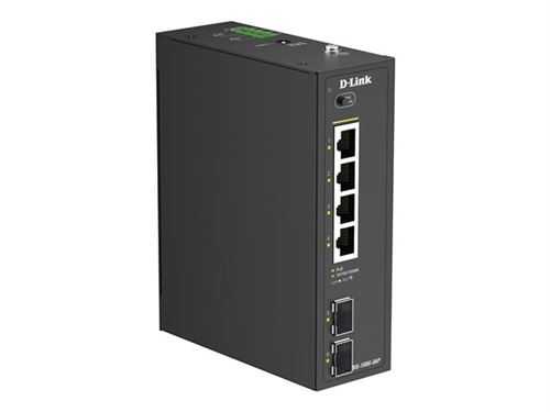 D-Link DIS-100G-06P Industrial Gigabit 6-Port Unmanaged Switch