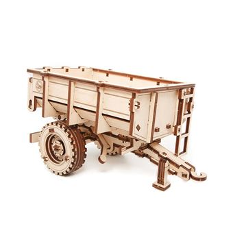Maquette 3D en bois - Camion de pompier 37 8 cm - La Poste