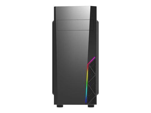 Zalman T8 - Mid tower - ATX - pas d'alimentation - noir - USB/Audio