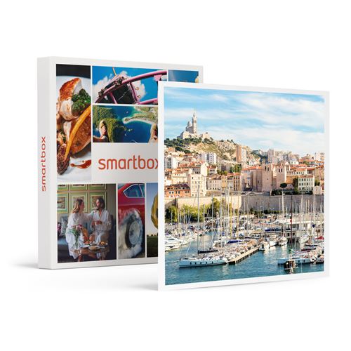 SMARTBOX - Coffret Cadeau Séjour de 2 jours en hôtel 3* ou 4* à Marseille-Séjour