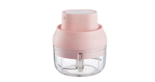 Non Communiqué Rose Broyeur Électrique Portatif Sans Fil Presse-Purée Cuisine Machine À Ail Nourriture