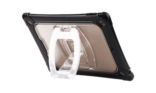 NutKase Rugged Case - Beschermhoes voor tablet - robuust - rood, transparant - 9.7 - 10.2 - voor Apple 10.2-inch iPad (7de generatie)