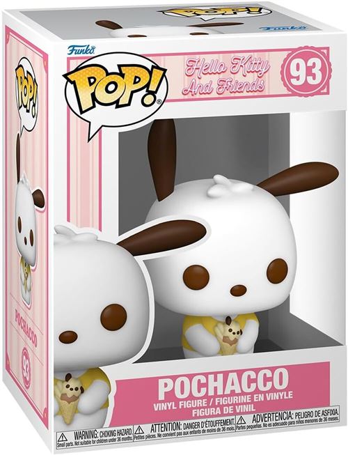 Funko Blanc Figurine Pop Hello Kitty And Friends Pochacco - Image 2