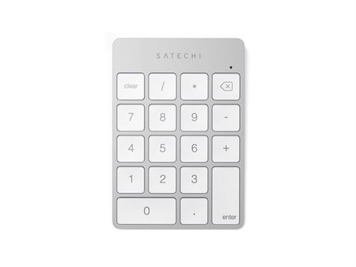 Satechi - Pavé numérique - Bluetooth - Rechargeable - Sans fil - Gris - Image 5