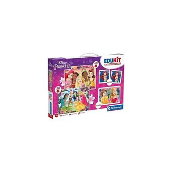 Clementoni - Edukit - Disney Princesses - Coffret Apprentissage 4 En 1 ...