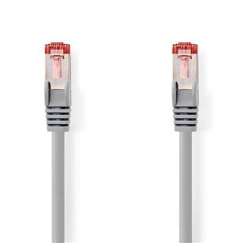 Nedis - Câble Réseau CAT6 - RJ45 - S/FTP - 0.50m - Gris - Image 3