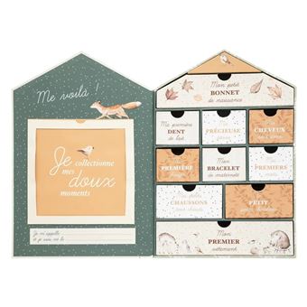 Lit Cabane Enfant Atmosphera Bosco - Bois Pin 90x190cm - Naturel - Montage Facile
