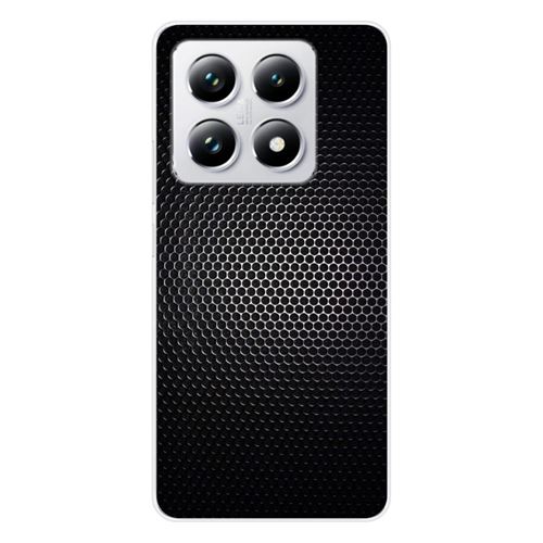 Coque en silicone imprimée compatible Xiaomi 14T Pro Dark Metal