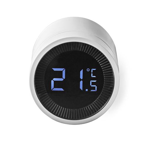 NEDIS Thermostat connect&eacute; Intelligent de contr&ocirc;le de radiateur ZigBee