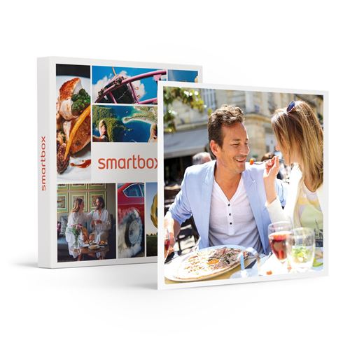 SMARTBOX - Dîner gastronomique Menu 3 Plats pour combler un père fin gourmet - Coffret Cadeau