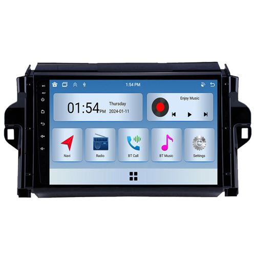 Radio GPS Voiture RoverOne® Écran Tactile CarPlay 2 Din pour Toyota Fortuner 2 2015-2020 6Go RAM 128Go ROM