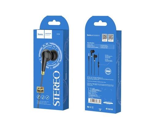Écouteurs Filaire Noirs pour Hoco M58 Stereo