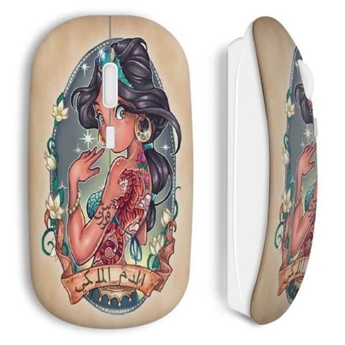 Souris sans fil jasmine aladdin punk Maniacase