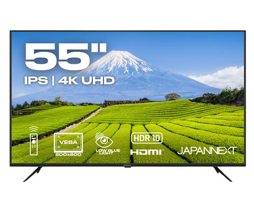 JAPANNEXT Ecran PC Grand Format 55 IPS 4K UHD IPS JN-IPS5503TUHDR 
