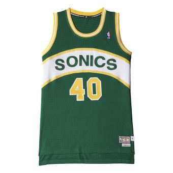 Adidas Maillot Vintage Nba Seattle Super Sonics 40 M Vert Jaune Blanc Maillots De Sport Achat Prix Fnac