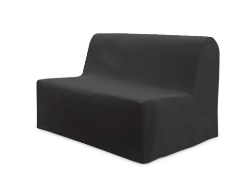 Soleil d'ocre 110031 panama housse de bz en coton/anthracite gris 200 x 140 cm