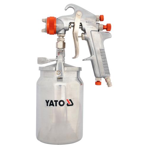 Pistolet à peinture avec réservoir inférieur 1l 1,8m YT-2346 - Image 3