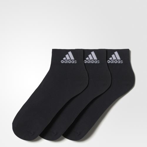Adidas - Socquettes adidas fines Performance (lot de 3 paires) - - noir/noir/blanc