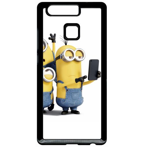 Coque huawei p9 minion avec son téléphone