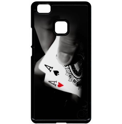 Coque huawei p9 lite poker as