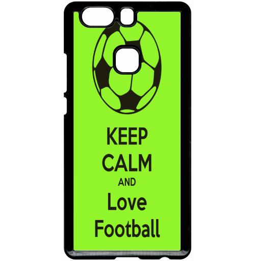 Coque huawei p9+ plus keep calm love foot