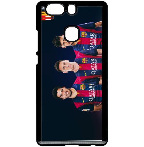 Coque huawei p9+ plus fc barcelonne le trio msn