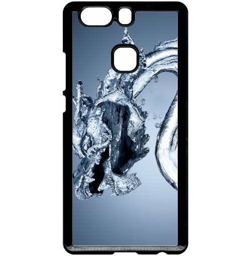Coque huawei p9+ plus dragon effet eau
