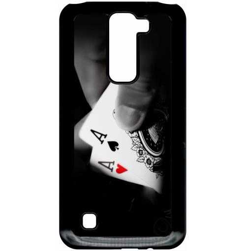 Coque lg k7 modele x220 poker as