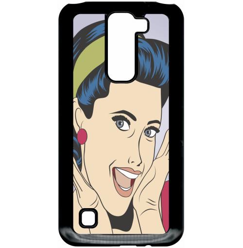 Coque lg k7 modele x220 femme popart