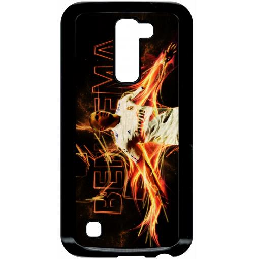 Coque lg k10 modele k420n real madrid karim benzema